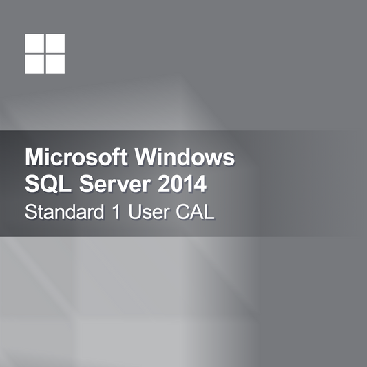 Microsoft SQL Server 2014 Standard 1 utilizator CAL