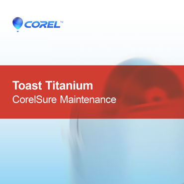 Toast Titanium CorelSure întreținere
