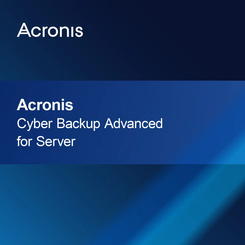 Acronis Cyber Backup Advanced pentru Server
