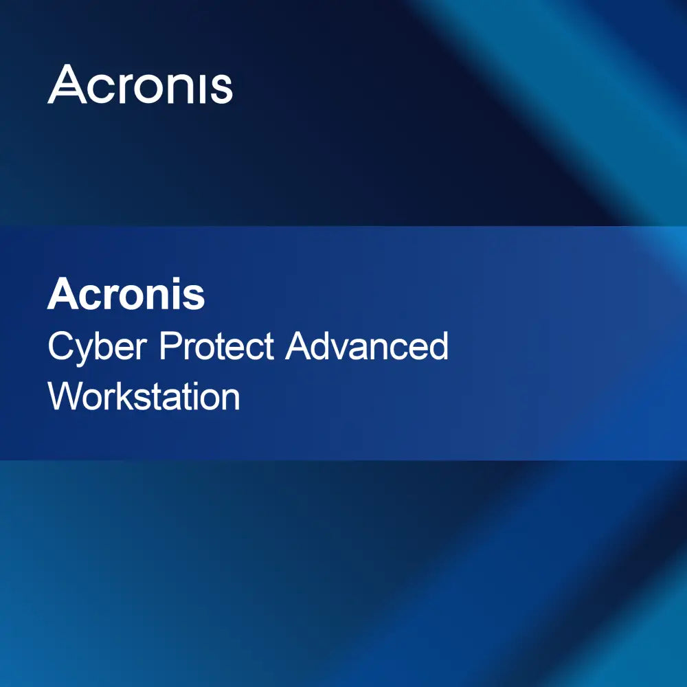 Acronis Cyber Protect Stație de Lucru Avansată