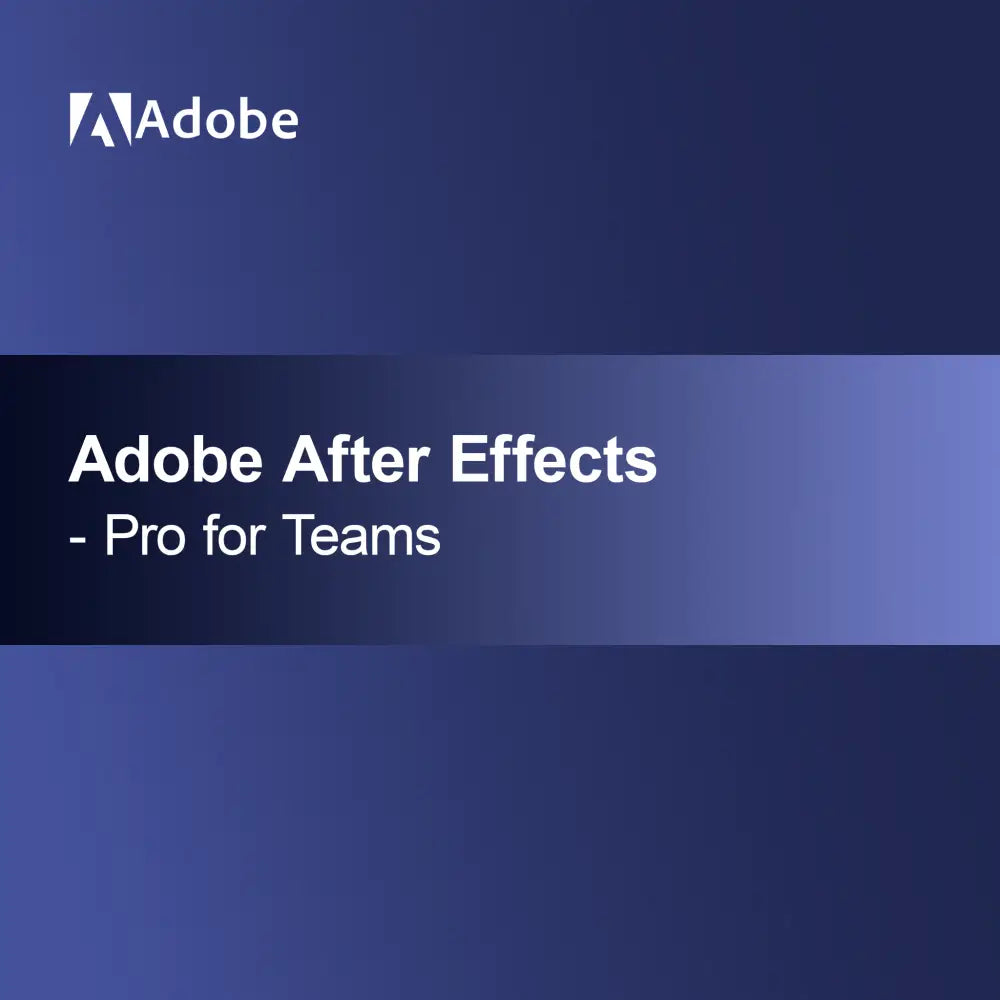 Adobe After Effects - Pro pentru echipe