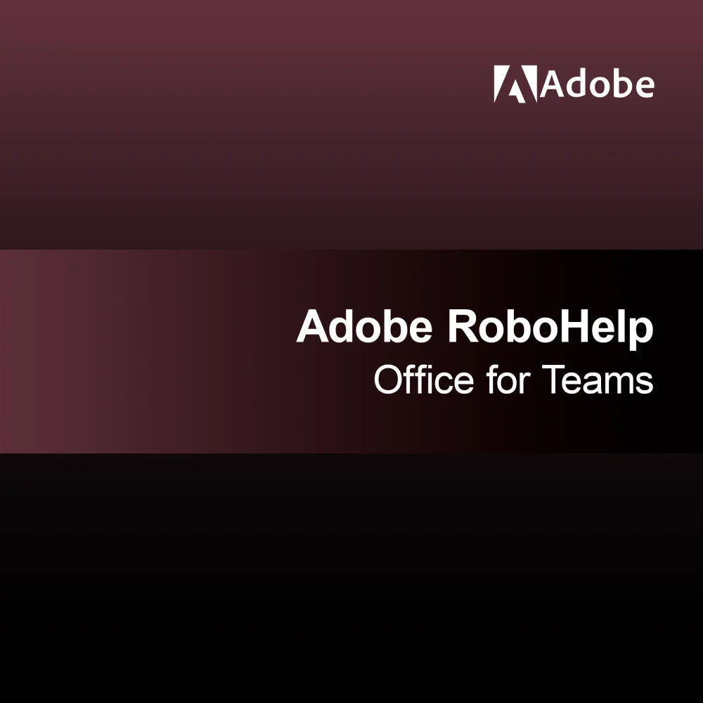 Adobe RoboHelp Office pentru echipe