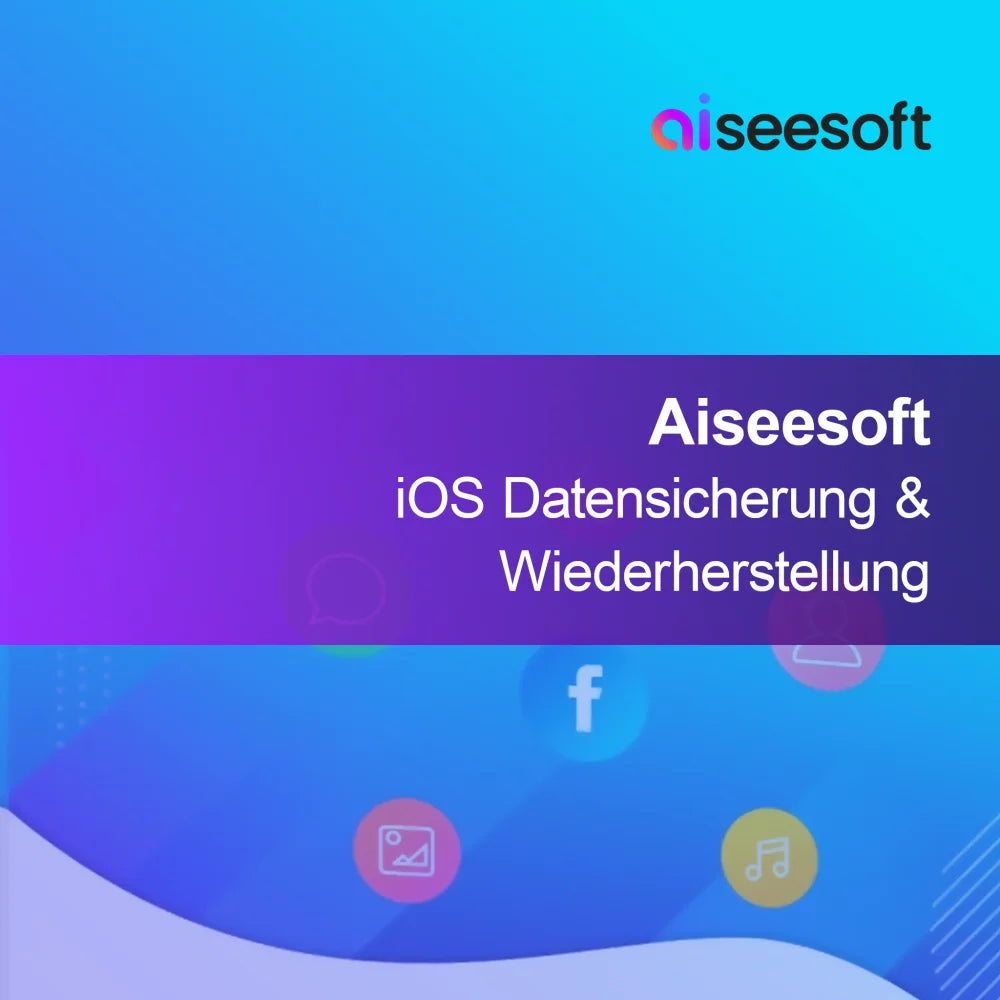Aiseesoft iOS Backup și Restaurare