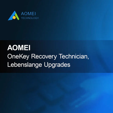 AOMEI OneKey Recovery Technician, actualizări pe viață