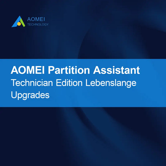 AOMEI Partition Assistant Technician Edition Actualizări pe viață