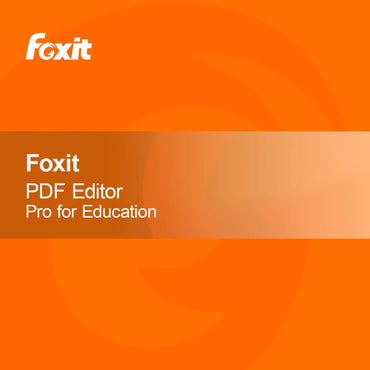 EDU Foxit PDF Editor Pro pentru întreținerea educației