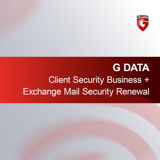 G DATA Client Security Business + Reînnoire Securitate Mail Exchange