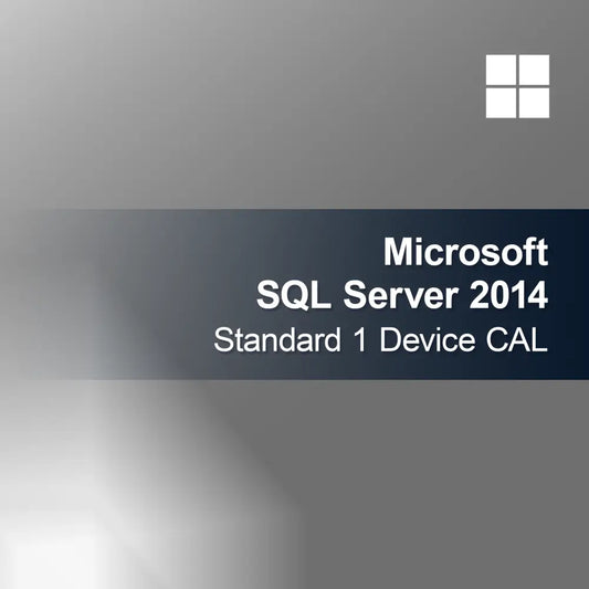 Microsoft SQL Server 2014 Standard 1 dispozitiv CAL