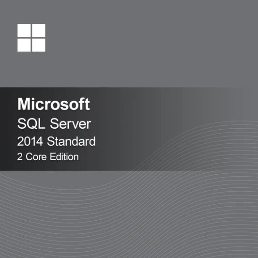 Microsoft SQL Server 2014 Standard - Ediția 2 Core