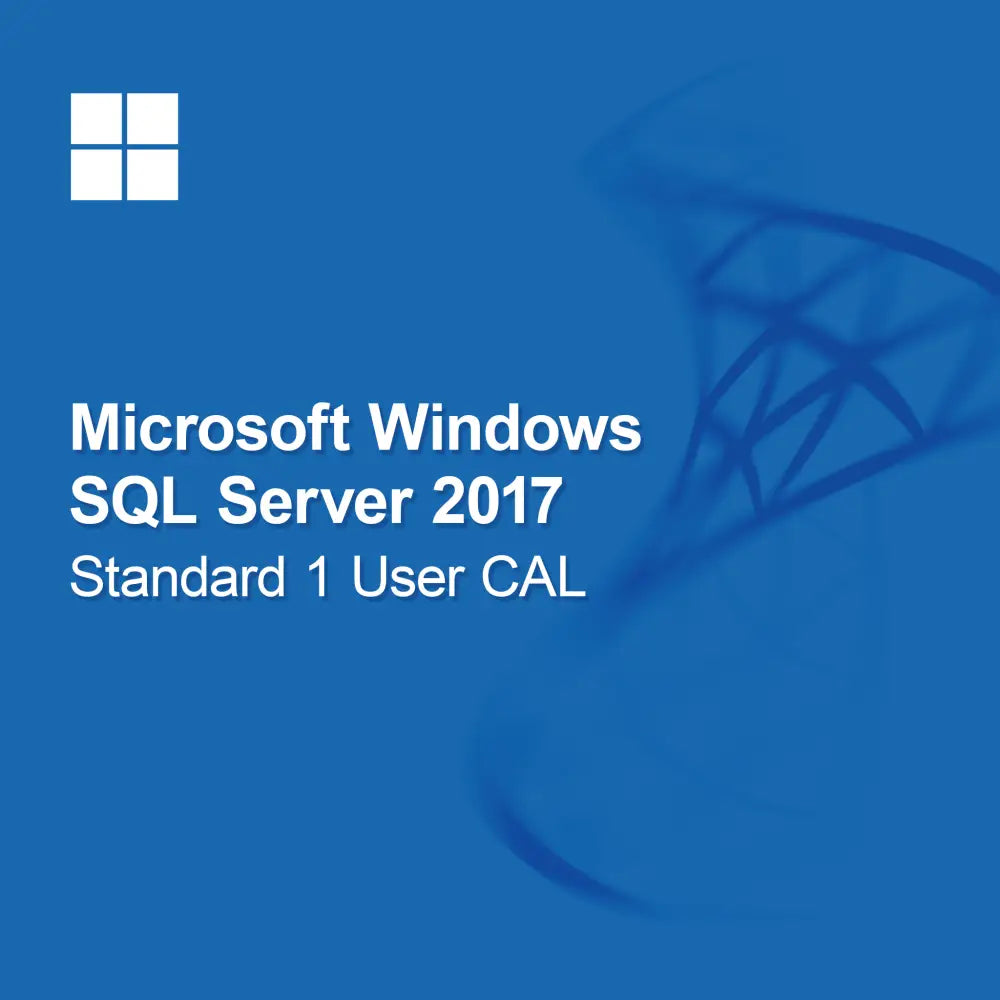 Microsoft SQL Server 2017 Standard, 1 licență utilizator (CAL)