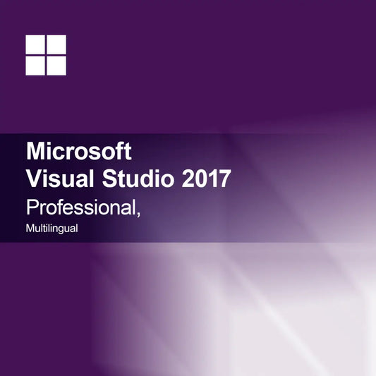 Microsoft Visual Studio 2017 Professional, Multilingv
