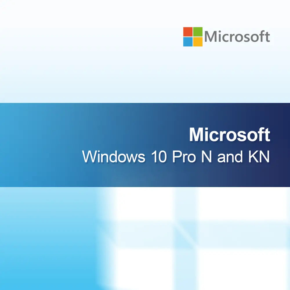 Microsoft Windows 10 Pro N și KN