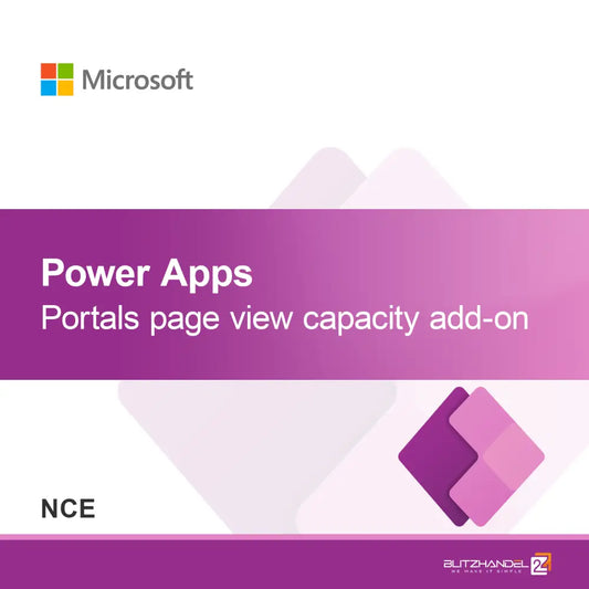 Supliment capacitate vizualizare pagini Power Apps Portals (NCE)