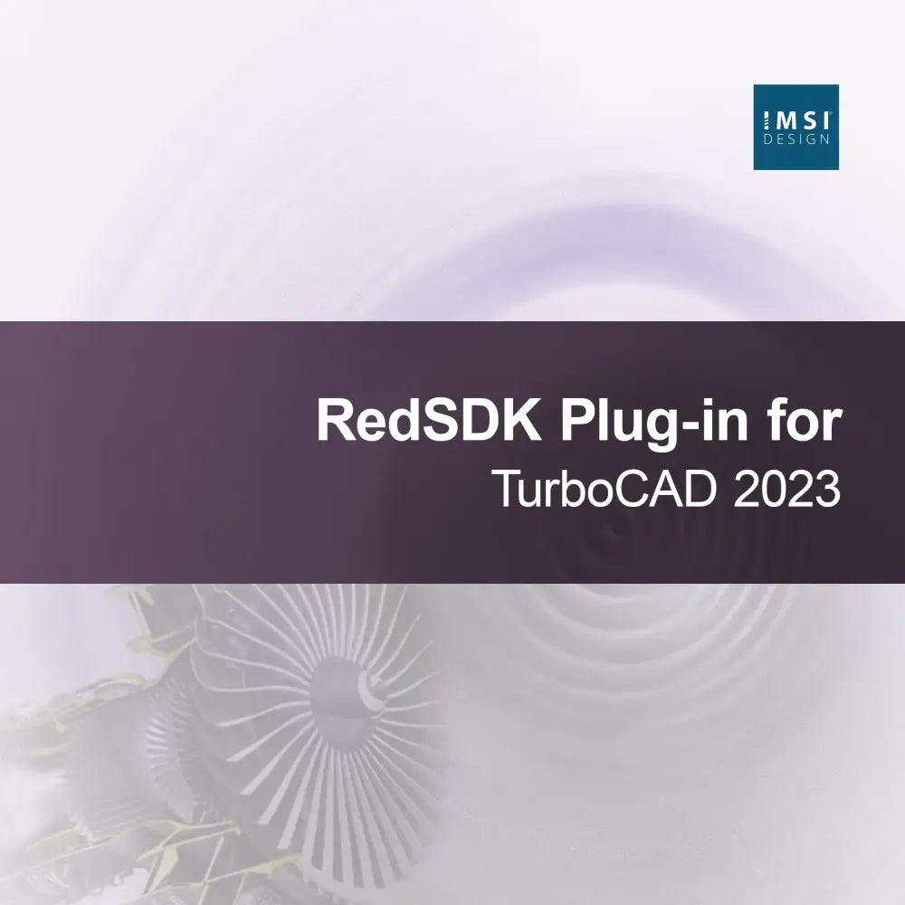 Plug-in RedSDK pentru TurboCAD 2023