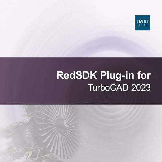 Plug-in RedSDK pentru TurboCAD 2023