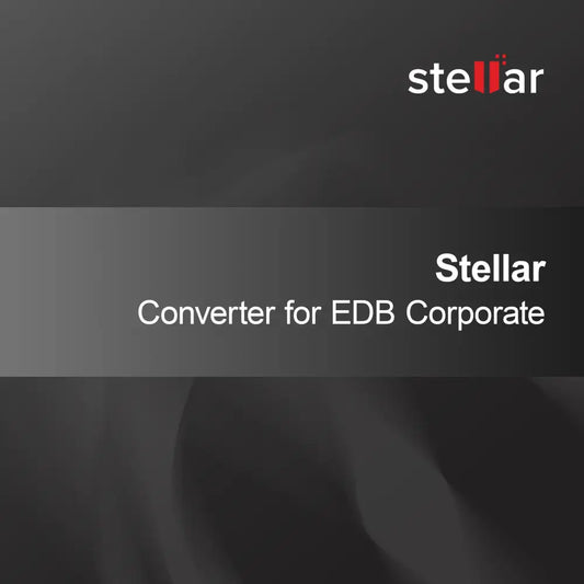 Stellar Converter pentru EDB Corporate
