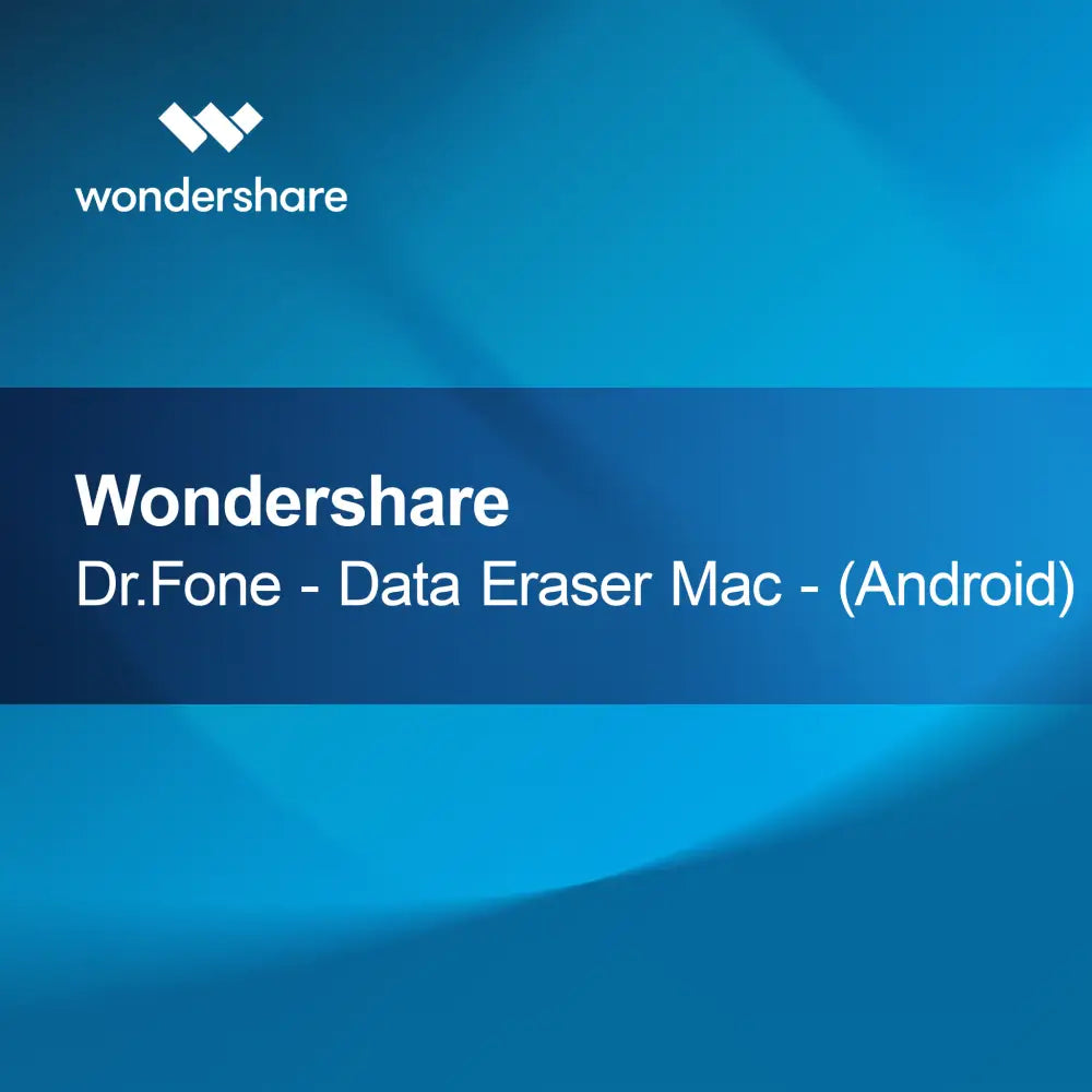 Wondershare Dr.Fone - Ștergător de date Mac - (Android)