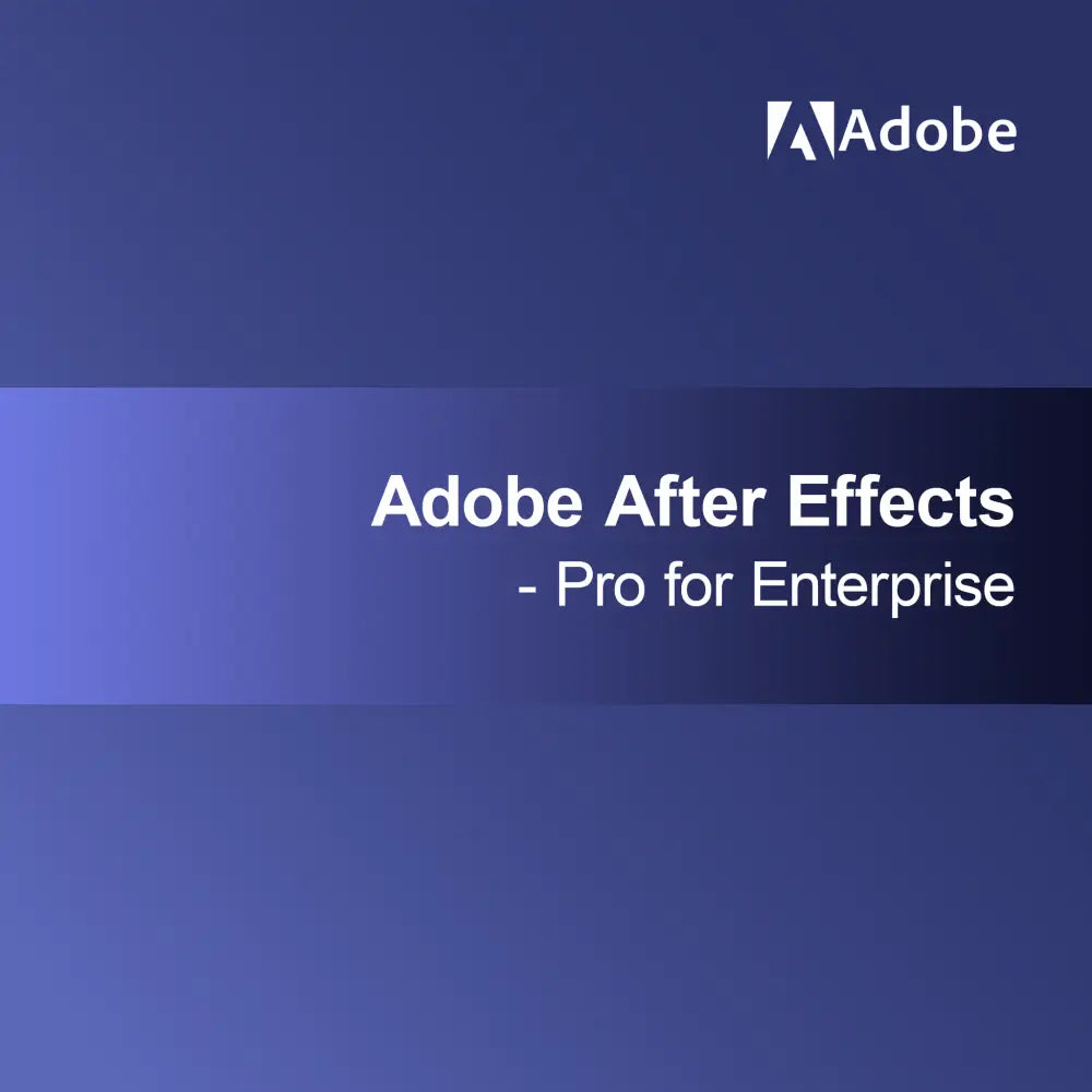 Adobe After Effects - Pro pentru Enterprise