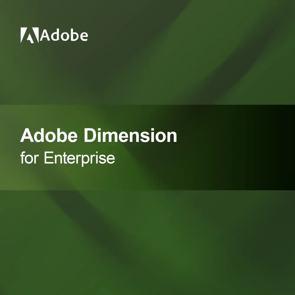 Adobe Dimension pentru Enterprise