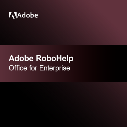 Adobe RoboHelp Office pentru Enterprise