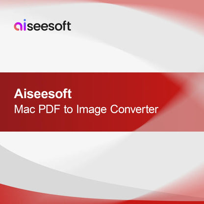 Aiseesoft Mac Convertor PDF în Imagine