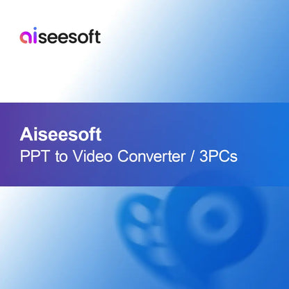 Convertor Aiseesoft PPT în Video / 3PC-uri