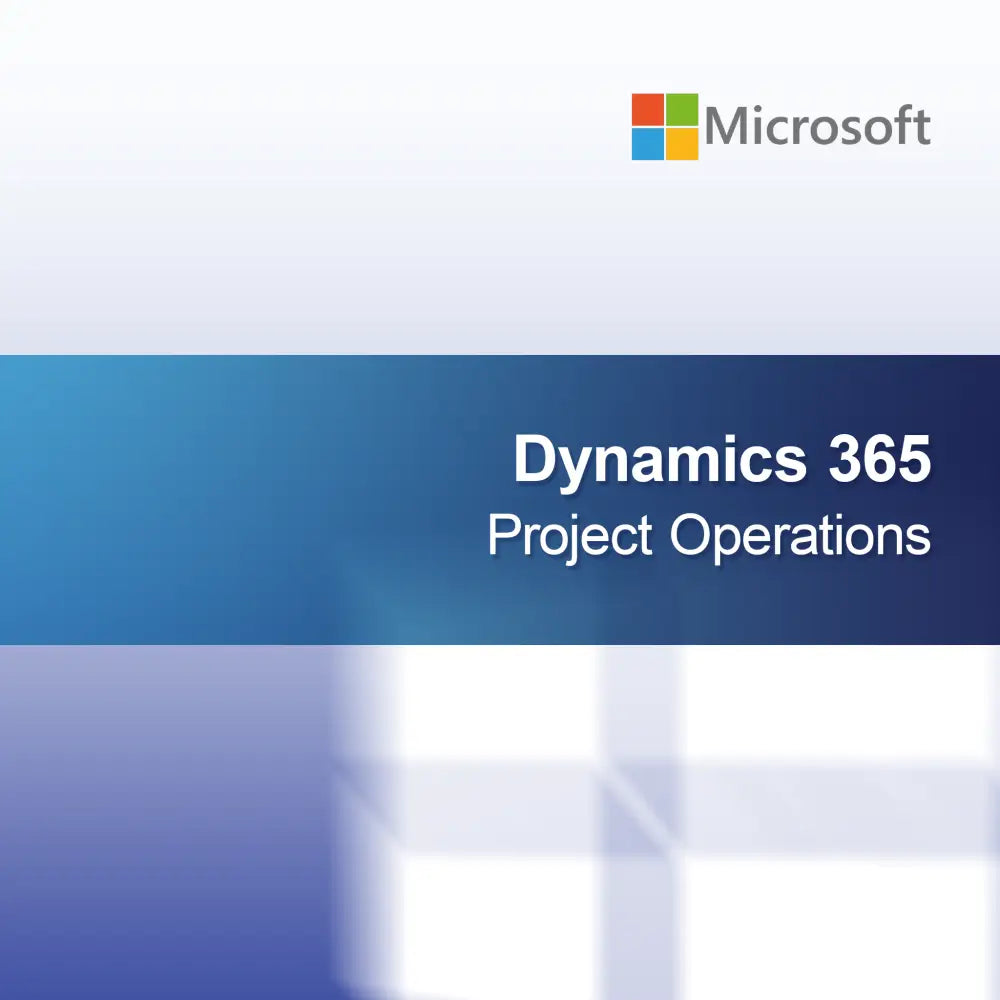 Dynamics 365 Operațiuni de Proiect
