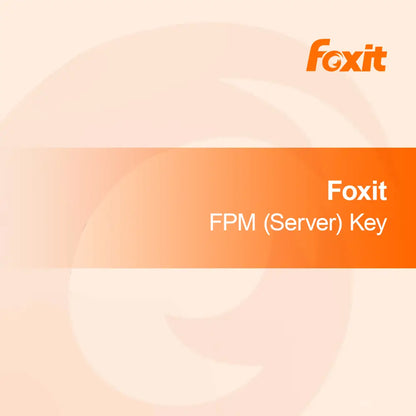 Foxit FPM (Server) Cheie