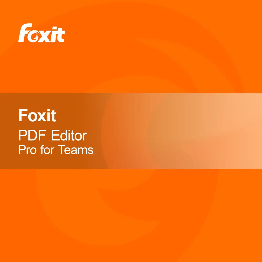 Foxit PDF Editor Pro pentru echipe