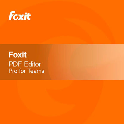 Foxit PDF Editor Pro pentru echipe