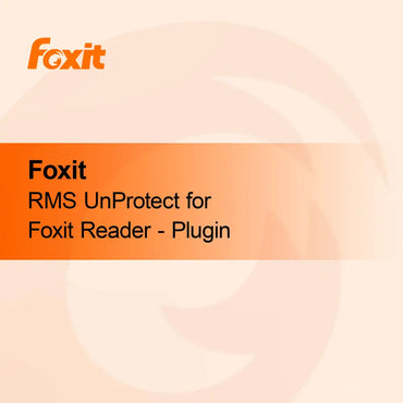 Foxit RMS UnProtect pentru Foxit Reader - Plugin