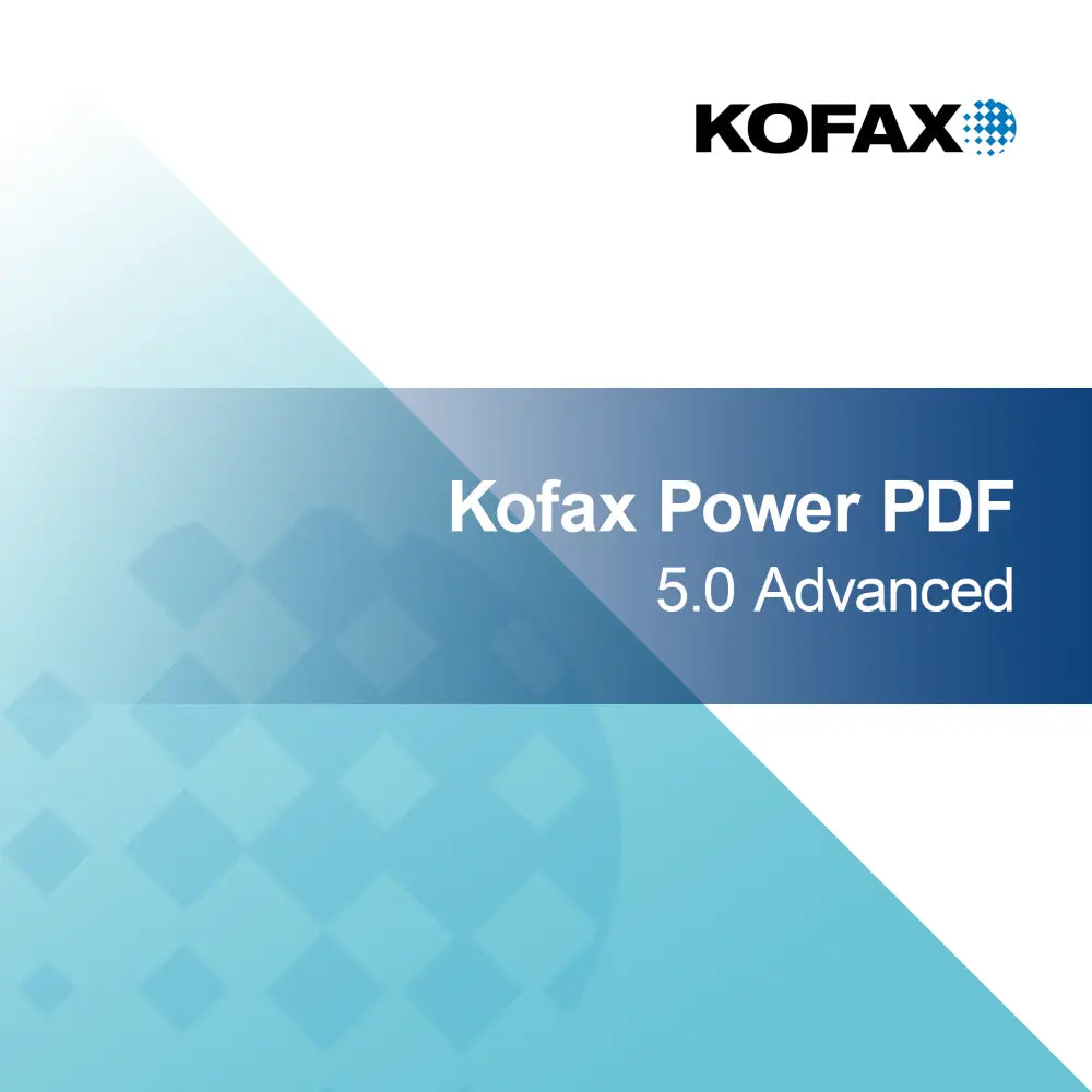 Kofax Power PDF 5.0 Avansat