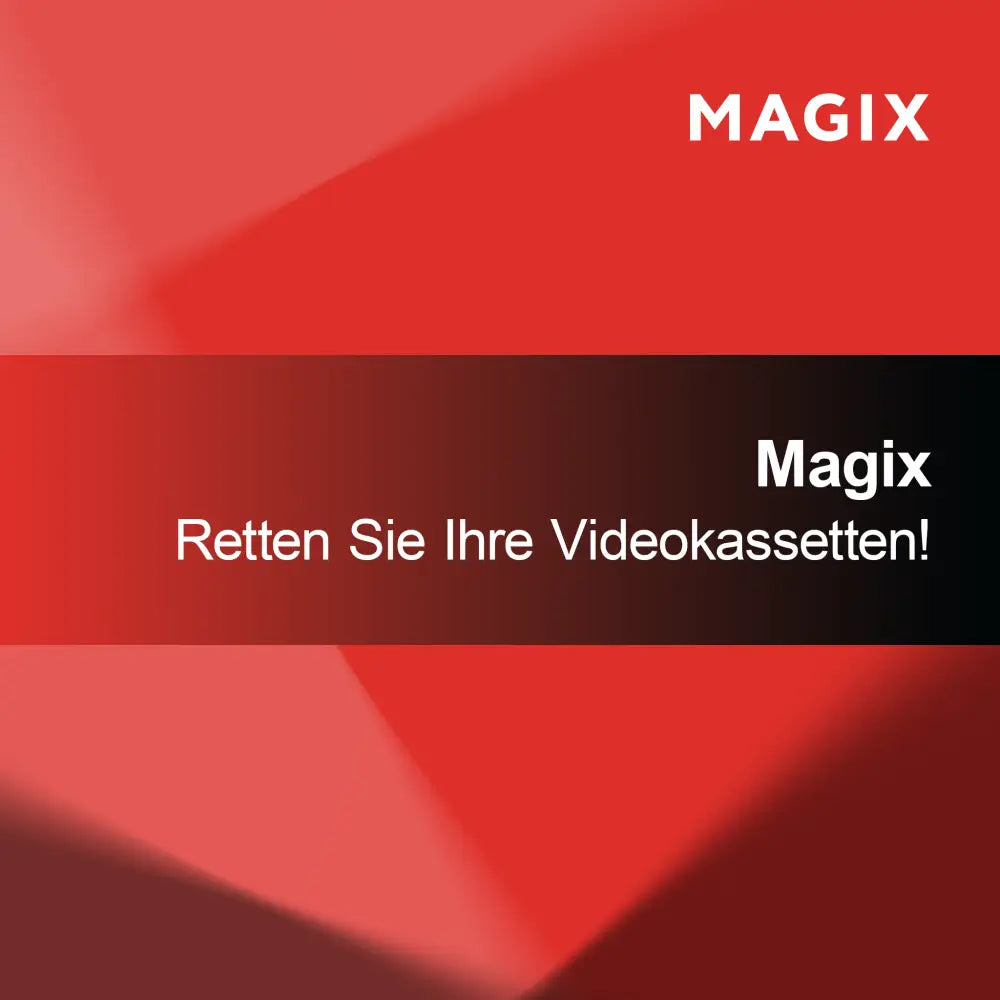 MAGIX Salvați-vă casetele video!