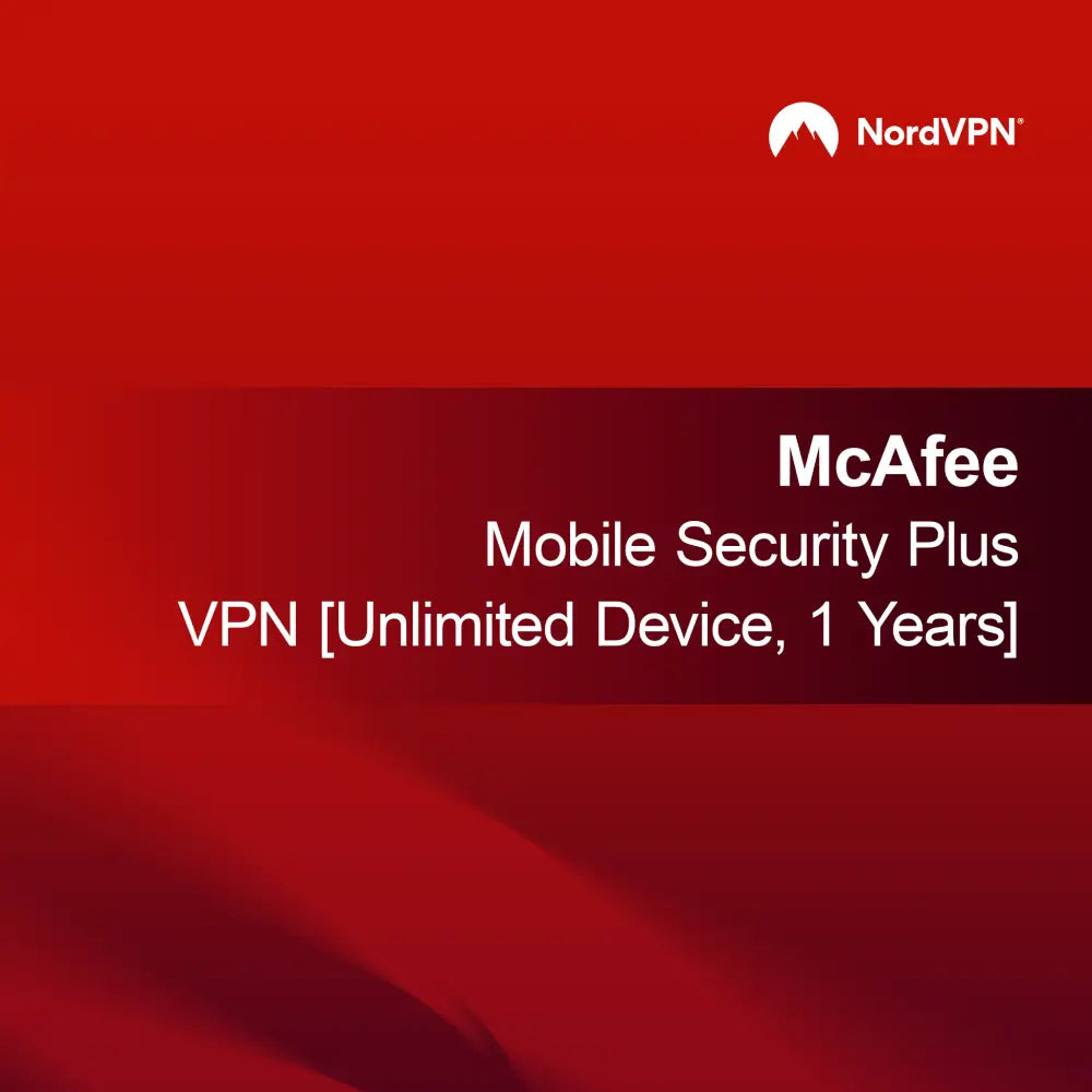 McAfee Mobile Security Plus VPN [Dispozitive nelimitate, 1 an]