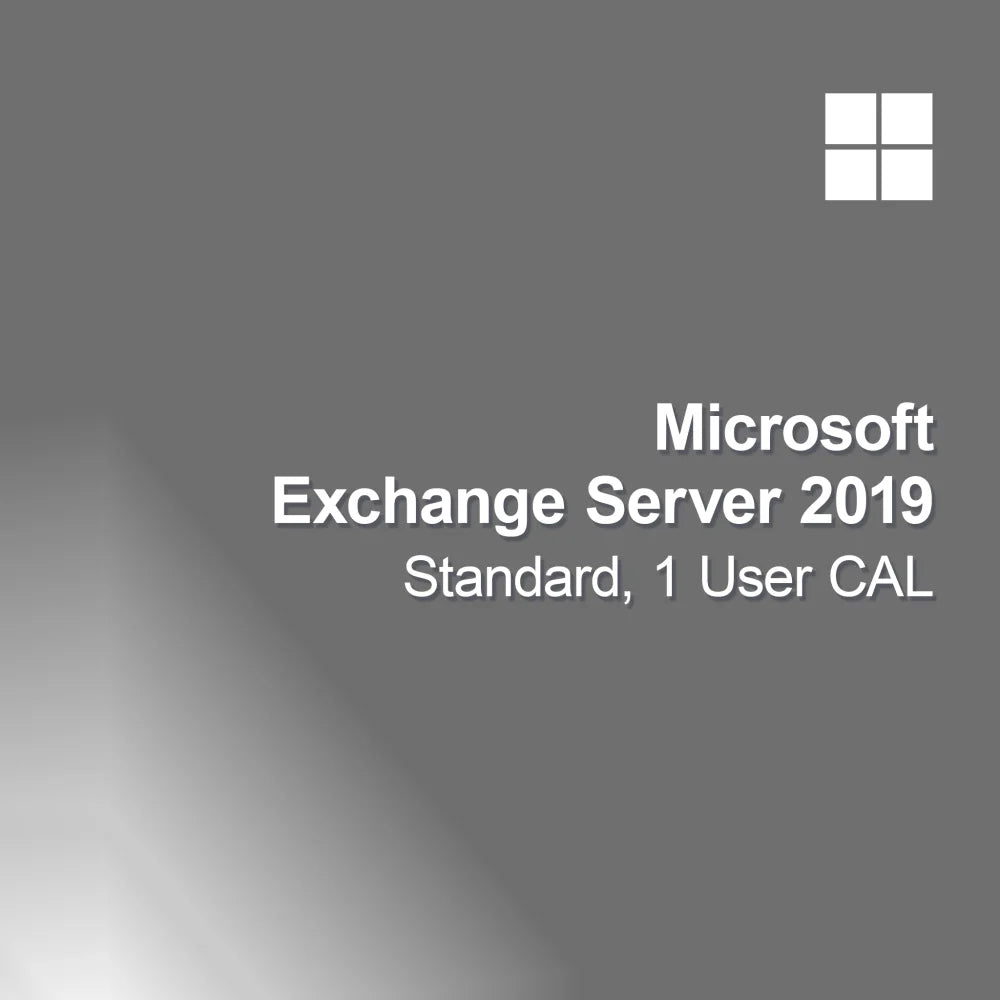 Microsoft Exchange Server 2019 Standard, 1 licență CAL utilizator