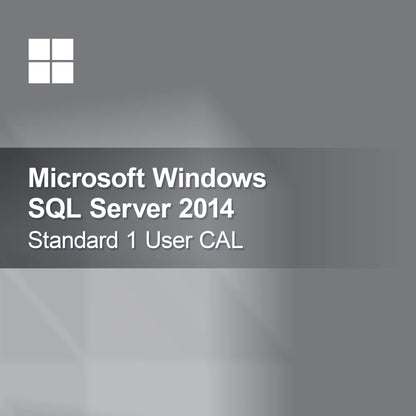 Microsoft SQL Server 2014 Standard 1 utilizator CAL
