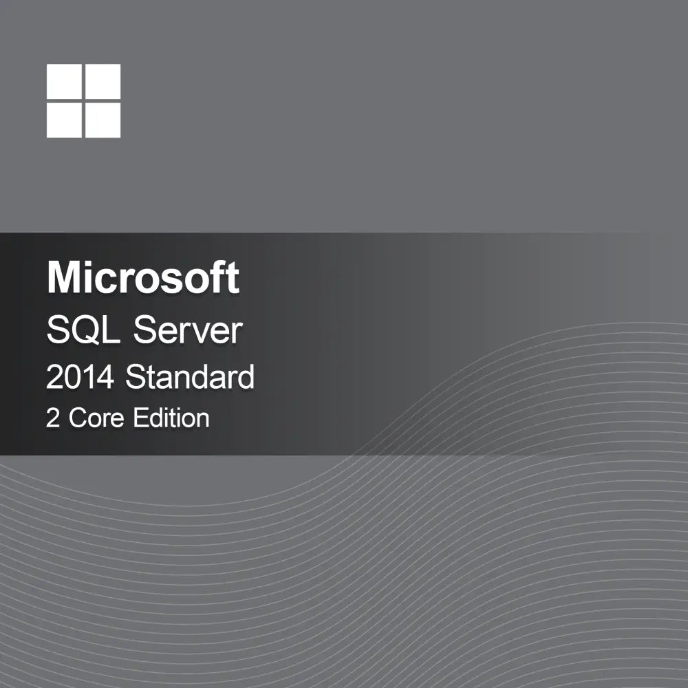 Microsoft SQL Server 2014 Standard - Ediția 2 Core