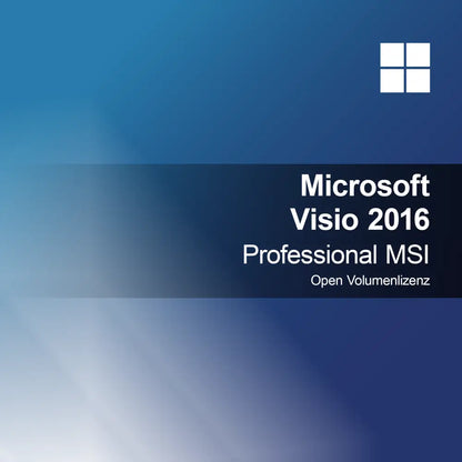 Microsoft Visio 2016 Professional MSI Licență deschisă în volum