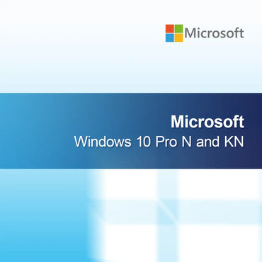 Microsoft Windows 10 Pro N și KN