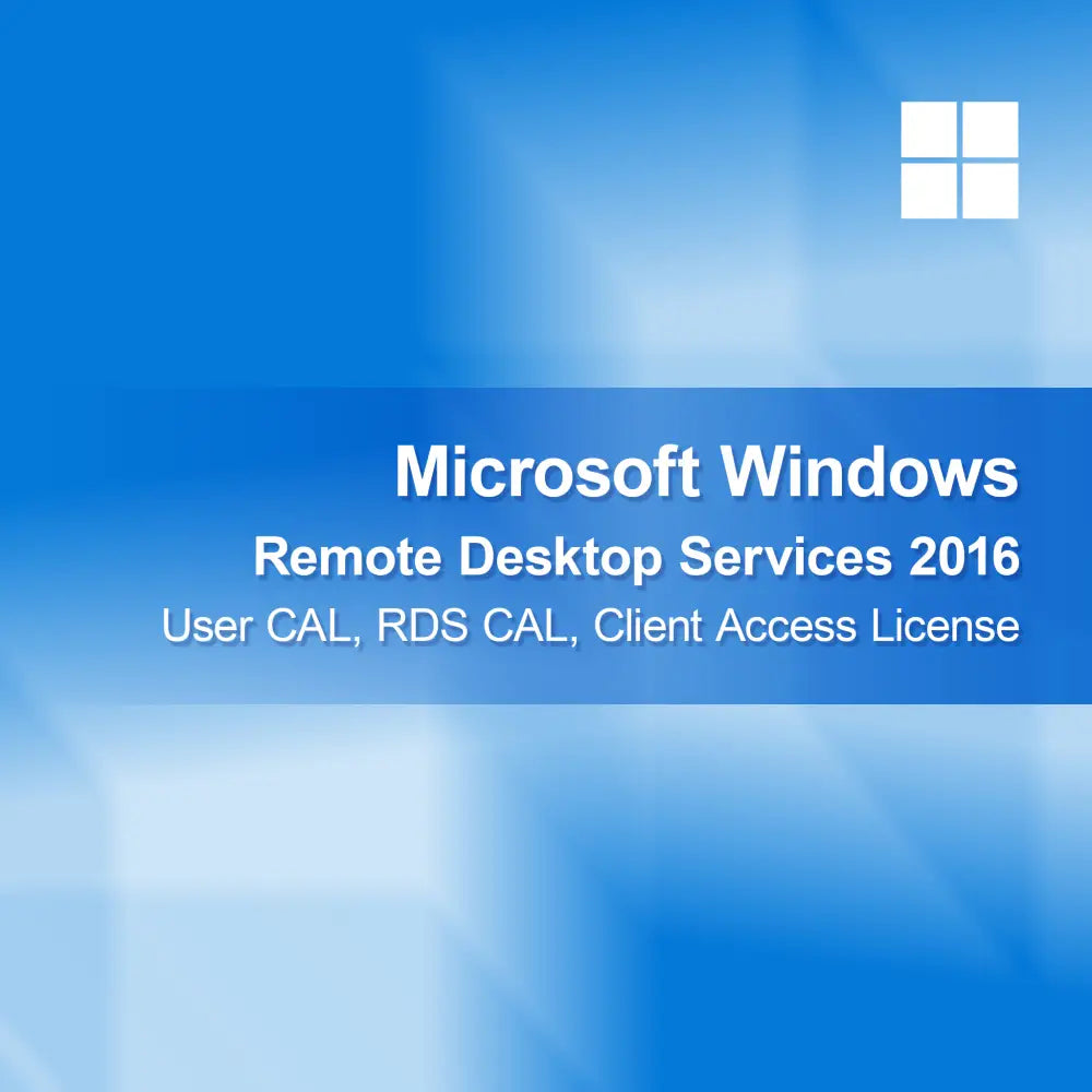 Licență de acces client Microsoft Windows Remote Desktop Services 2016 User CAL, RDS CAL