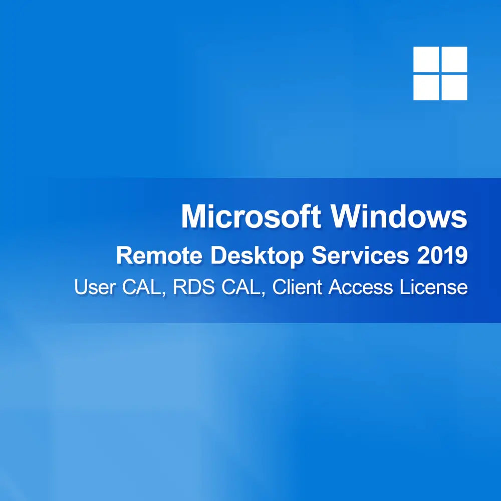 Servicii Desktop la Distanță Microsoft Windows 2019, Licență de Acces Client Utilizator (User CAL), Licență de Acces Client RDS (RDS CAL)