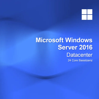 Microsoft Windows Server 2016 Datacenter 24 Core Licență de bază