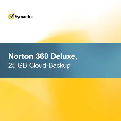 Norton 360 Deluxe, backup în cloud de 25 GB