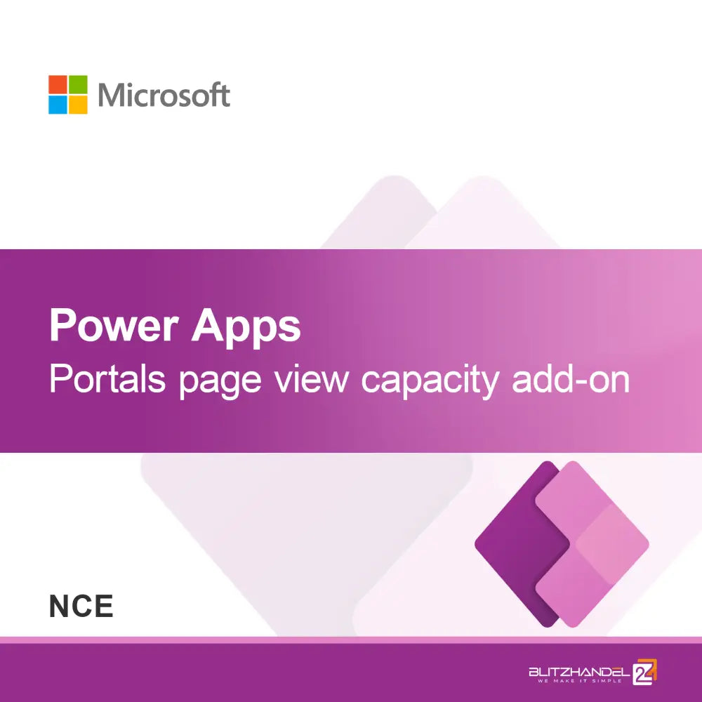 Supliment capacitate vizualizare pagini Power Apps Portals (NCE)