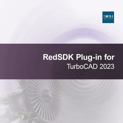 Plug-in RedSDK pentru TurboCAD 2023