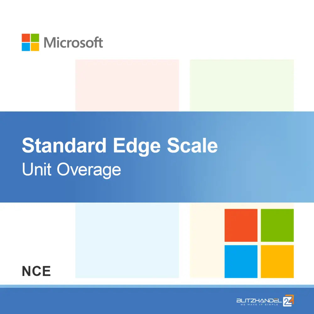 Suprataxă pentru unitatea standard Edge Scale (NCE)