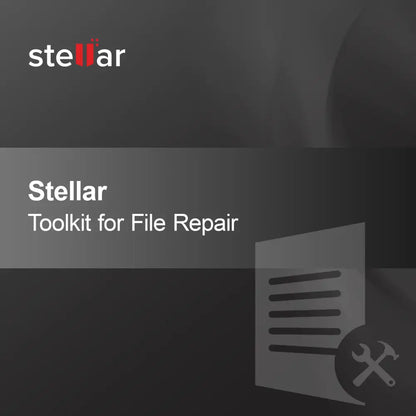Stellar Toolkit pentru Repararea Fișierelor