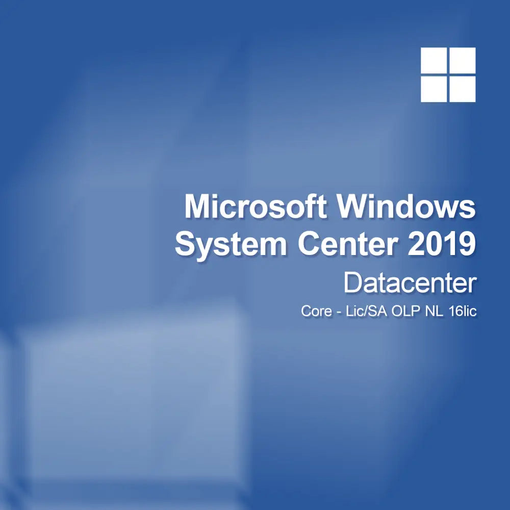 System Center 2019 Datacenter Core - Licență/SA OLP NL 16 licențe