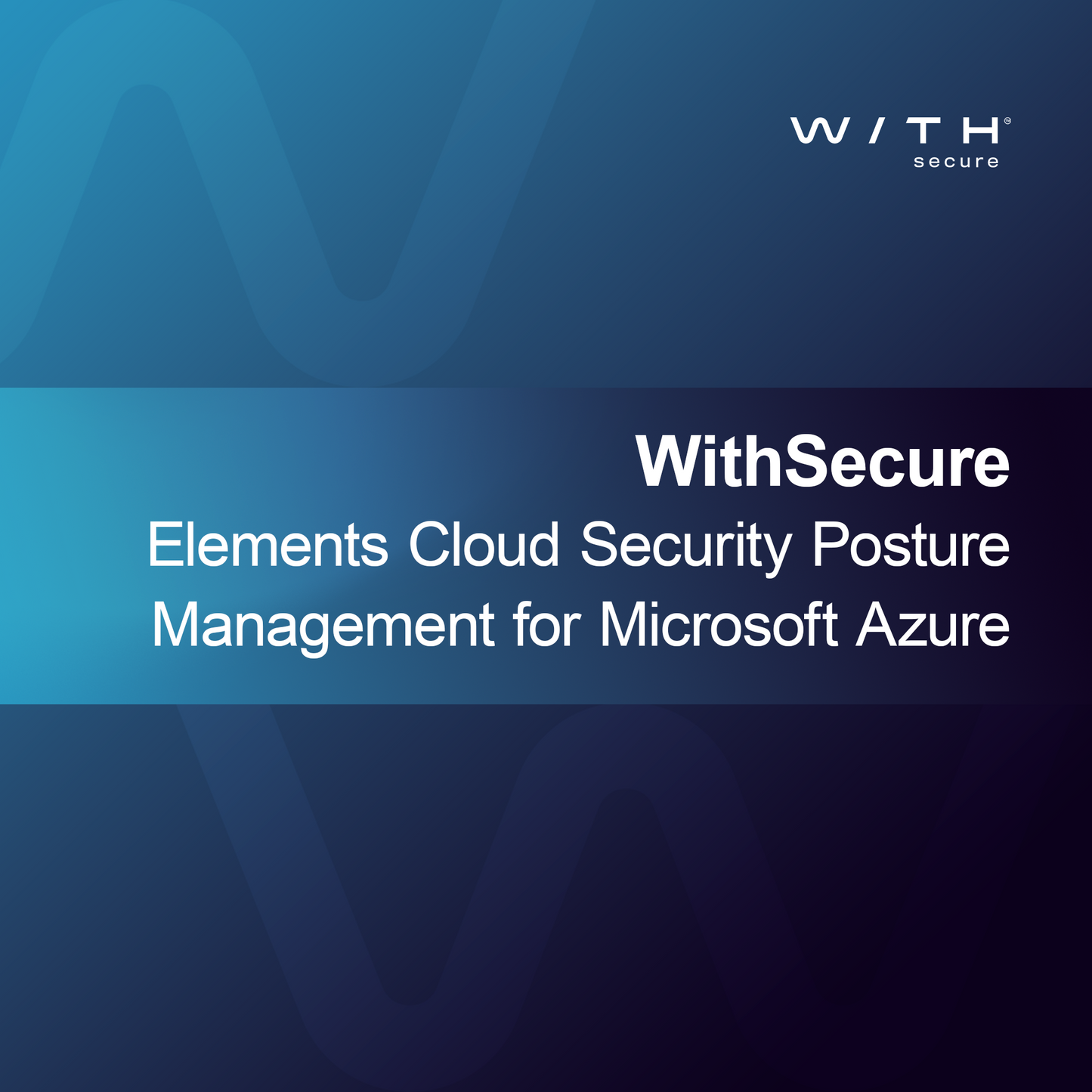 WithSecure Elements Cloud Security Posture Management pentru Microsoft Azure